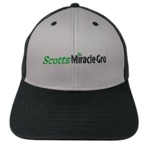 Scotts Miracle-Gro Snapback Trucker Hat Black One Size Cap America
